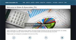 Desktop Screenshot of glatercpa.com